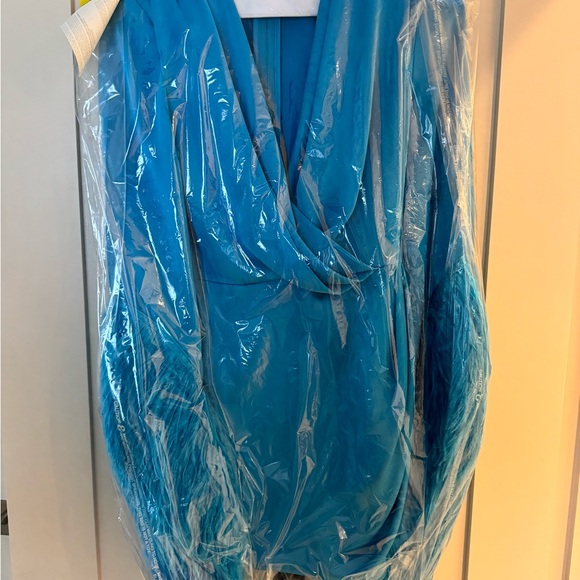 Bronx & Banco x Revolve Geisha Mini Dress in Aqua - Picture 7 of 11